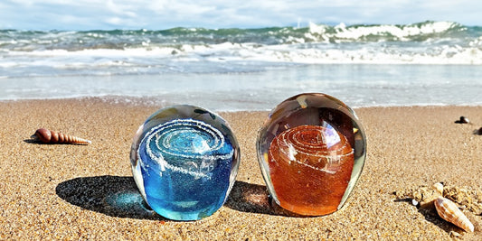 Memory Glass Cremation Memorials On the Beach