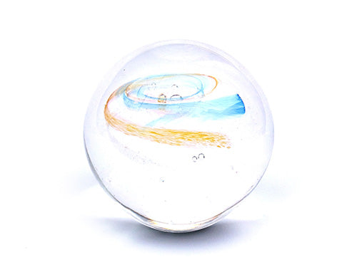 Galaxy Orb with Cremation Ashes