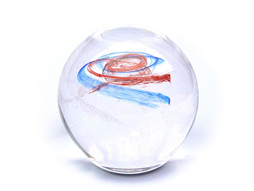 Galaxy Orb with Cremation Ashes