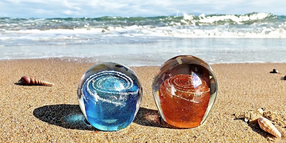 Memory Glass Cremation Memorials On the Beach