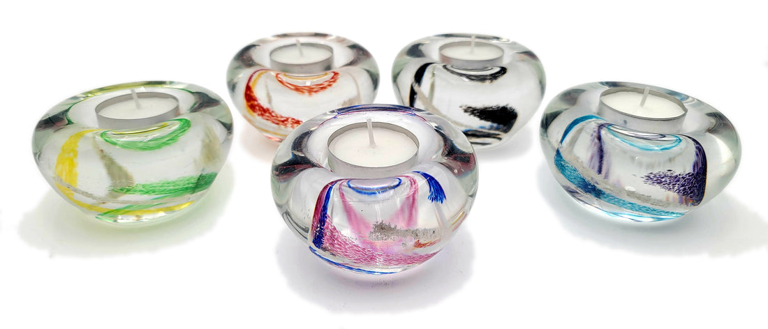 Memory Glass Introduces -- Votive Candle Holders