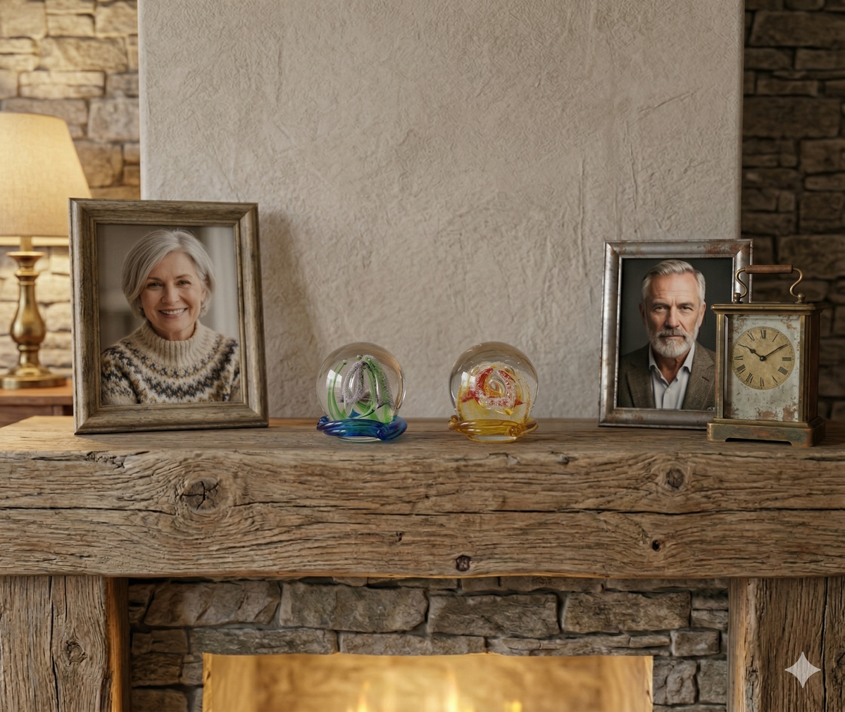 Embrace Orb with Cremation Ashes