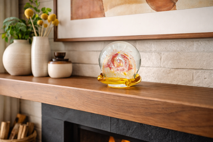 Embrace Orb with Cremation Ashes