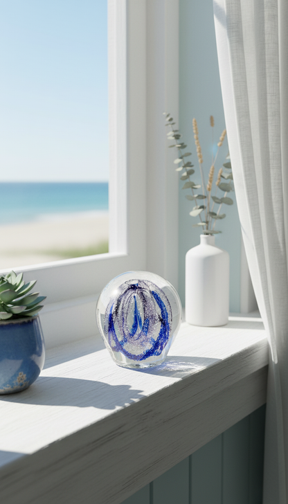Embrace Orb with Cremation Ashes