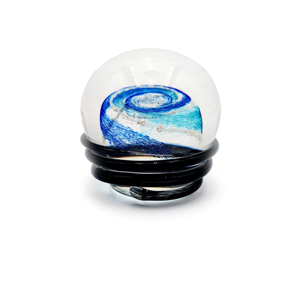 Galaxy Orb with Cremation Ashes