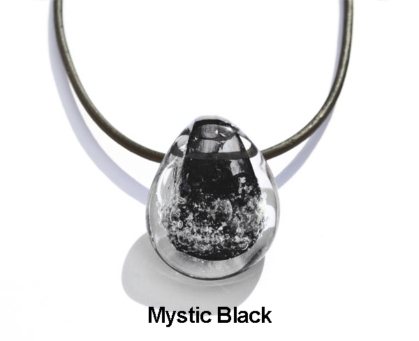 Pendant with Cremation Ashes Memory Glass