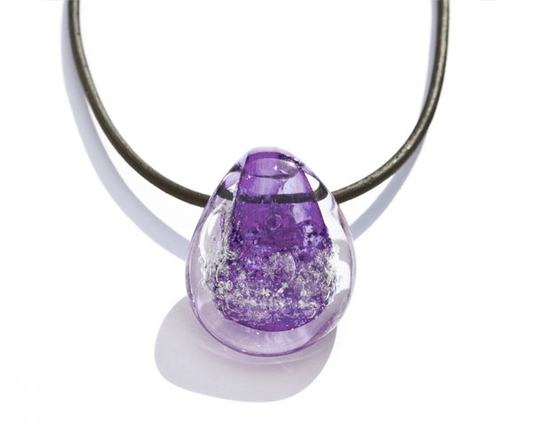 Pendant with Cremation Ashes